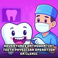 Adventures Orthodontist Teeth Physician Operation ER Clinic - ER Surgery game