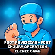 Foot Physician - Foot Injury Operation Clinic Care - ER Surgery game