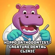 Hippo Orthodontist - Creature Dental Clinic - Dentist Clinic game